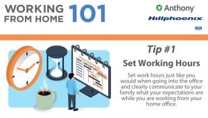 Working from home tip #1