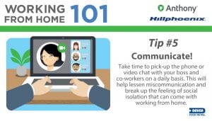 Working from home tip #5
