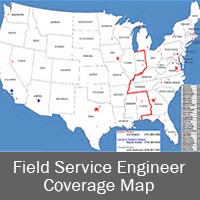 Hillphoenix Field Service Map