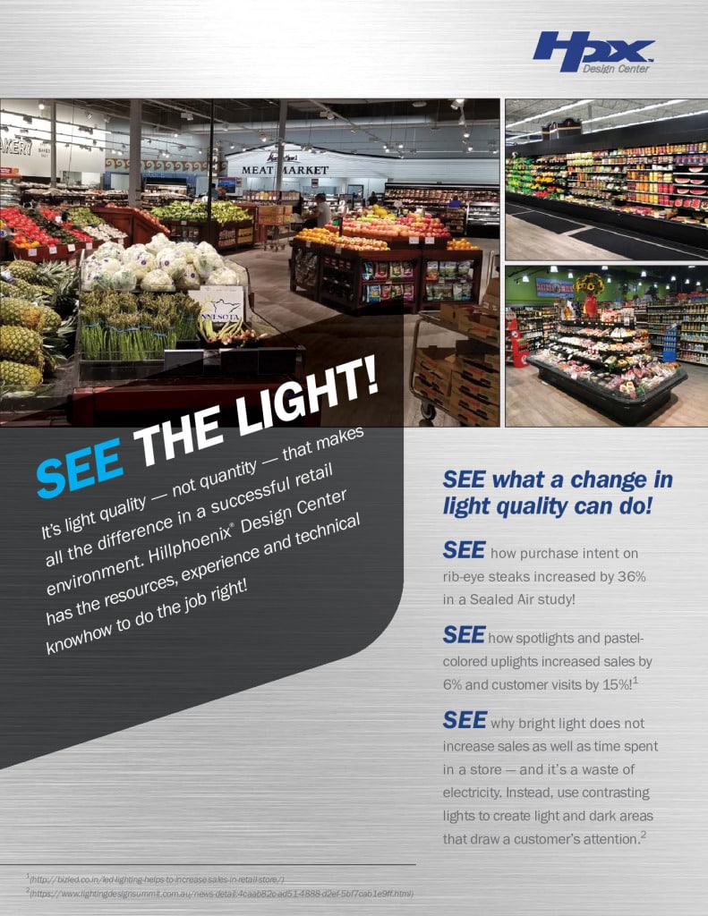 See what a change in light quality can do for your store!