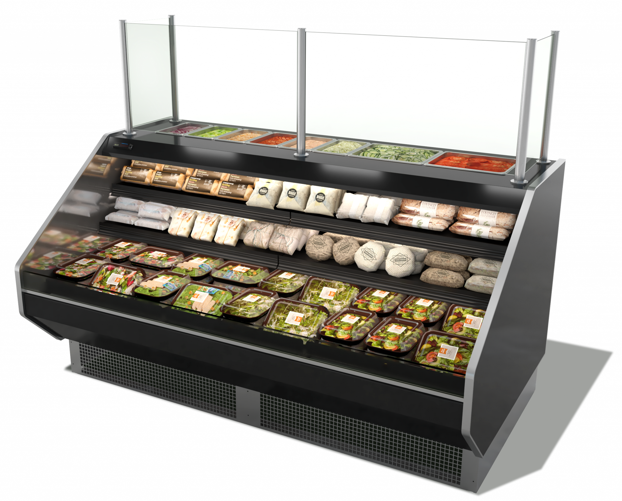 Hillphoenix PT-R Multi-Deck, Self-Service, Refrigerated Display Cases for Retail